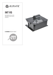 Allmatic INT VS Manual De Instrucciones