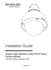 Avigilon 2.0W-H3PTZ-DP20 Guia De Instalacion