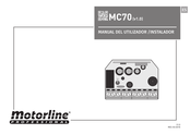 Motorline Professional MC70 Manual Del Utilizador/Instalador