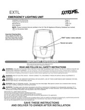 Extreme EXTL Manual De Instrucciones