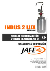 jafe 05001 Manual De Utilización Y Mantenimiento