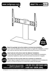 AVF 466176 Manual De Instrucciones