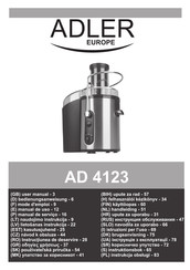 Adler europe AD 4123 Manual De Uso