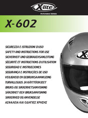 X-LITE X-602 Seguridad E Instrucciones