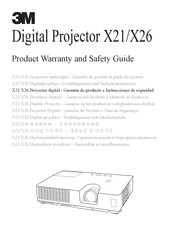 3M X26 Garantia De Producto E Instrucciones De Seguridad
