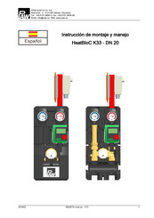 PAW HeatBloC K33 Instruccion De Montaje Y Manejo