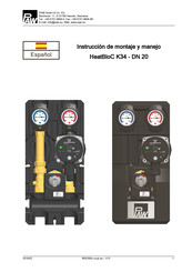 PAW HeatBloC K34 - DN 20 Instruccion De Montaje Y Manejo