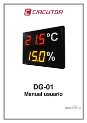 Circutor DG-01-3 Manual Usuario