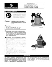 Franklin Electric ESP33AV Manual Del Usuario