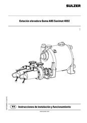 Sulzer ABS Sanimat 4002 Instrucciones De Instalación Y Funcionamiento