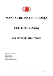 Elite SOLDAmaq 30 Manual De Instrucciones