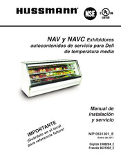 Hussmann NAVC Manual De Instalación Y Servicio