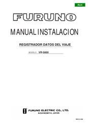 Furuno VR-5000 Manual De Instalación