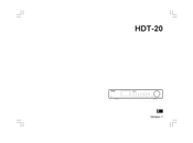 Sangean HD Radio HDT-20 Instrucciones De Seguridad