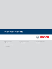 Bosch TCE 5310 Instrucciones De Reparacion