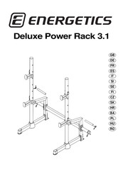 Energetics Deluxe Power Rack 3.1 Manual Del Usuario