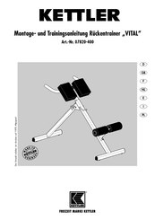 Kettler VITAL Instrucciones De Montaje