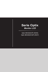 MSI Optix MAG322CR 3DA5 Manual Del Usuario