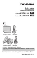 Panasonic KX-TGP500 Guía Rápida