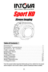 Intova Sport HD Manual Del Usuario