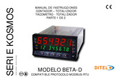 Ditel Kosmos BETA-D Manual De Instrucciones