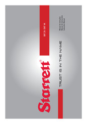 Starrett BAT 2A Manual De Instruccions