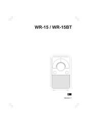 Sangean WR-15BT Manual De Instrucciones