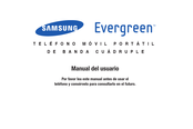 Samsung Evergreen SGH-A667 Manual Del Usuario