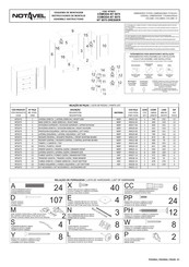 Notável Móveis NT 5075 Instrucciones De Montaje