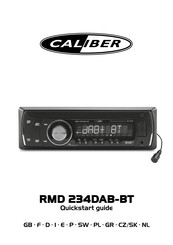 Caliber RMD 234DAB-BT Guia De Inicio Rapido