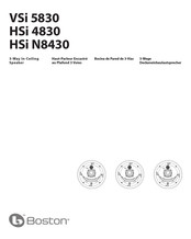 Boston HSi 4830 Manual Del Usuario