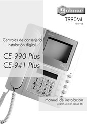 golmar CE-990 Plus Manual De Instalación