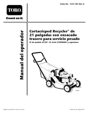 Toro 22187 Manual Del Operador