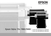 Epson Stylus Pro 7880 Guía De Referencia Rápida