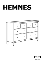IKEA HEMNES Manual De Instrucciones
