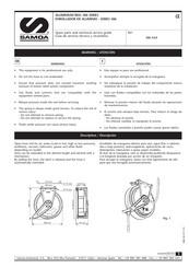 Samoa 506 Serie Guía De Servicio Técnico Y Recambios