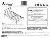 Ameriwood HOME 5984333W Manual De Instrucciones