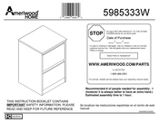 Ameriwood HOME 5985333W Manual De Instrucciones