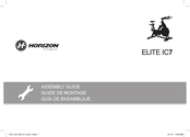 Horizon Fitness ELITE IC7 Guía De Ensamblaje