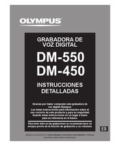 Olympus DM-450 Manual De Instrucciones