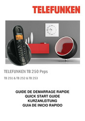 Telefunken TB 250 Peps Guia De Inicio Rapido