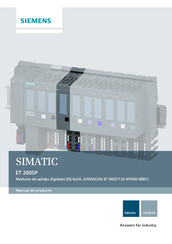Siemens 6ES7132-6FD00-0BB1 Manual De Producto