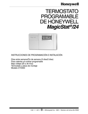 Honeywell MagicStat/24 Instrucciones De Programación E Instalación