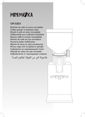 MINI MOKA GR-0203 Manual De Instrucciones