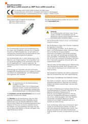 Balluff BSP-V Serie Manual Del Usuario