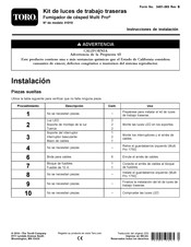 Toro Multi Pro 41010 Instrucciones De Instalación