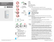 Bosch ISC-PDL1-WC30H Manual Del Usuario