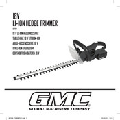 GMC GHT18V Manual Del Usuario