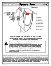 Yakima Spare Joe Guia De Inicio Rapido