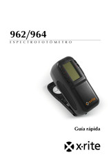 X-Rite 964 Guía Rápida